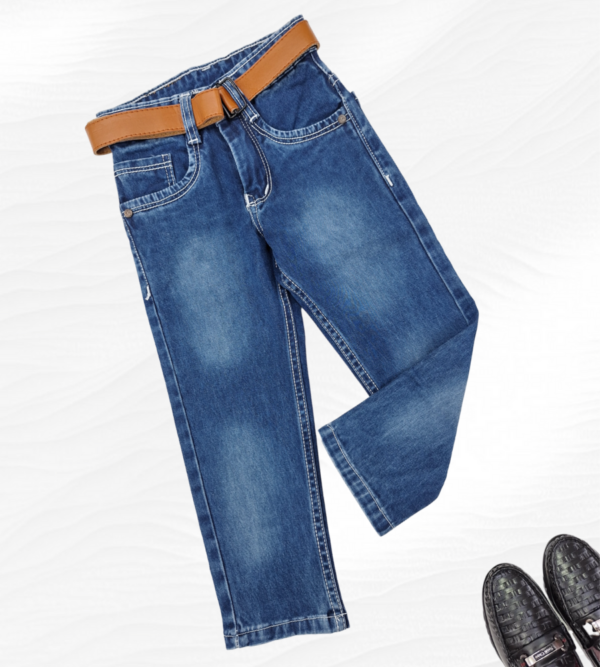 Picture of Jeans for Kids in a Shade of Blue