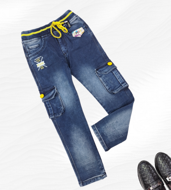 Picture of Jeans for Kids in a Shade of Blue