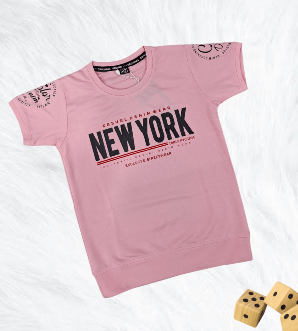 Boy's Tshirt in Pink Color