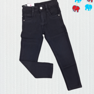 Denim Jeans For Girls in Carbon Black Color