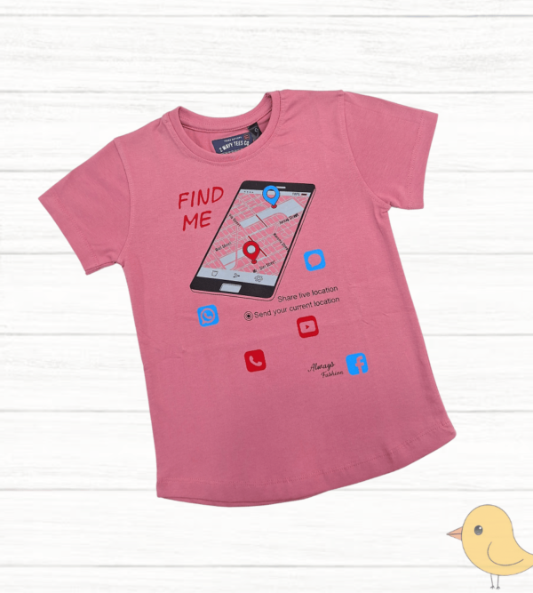 Girl's Tshirt For Daily wear Casual Wear